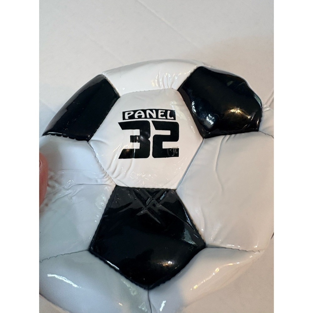 Classic Size 3 Soccer Ball Black & White 32 Panel Youth Training Practice Ball